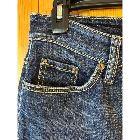 Cambio Peaches Easy Kick Stretch Jeans Size 8 Distressed (8696) - Picture 5 of 11